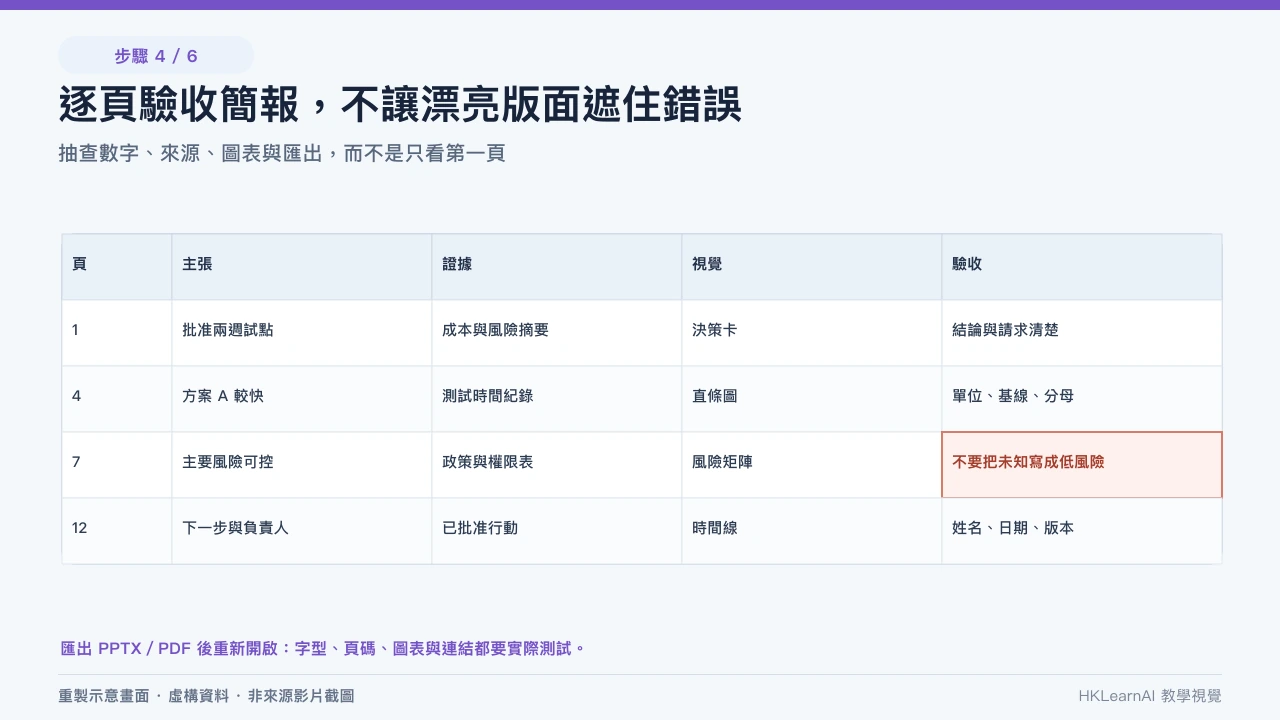 Google AI Studio Build mode 估價 App 規則、邊界測試與 server-side secret 檢查；編輯部使用虛構資料重建，並非第三方教學原始畫面