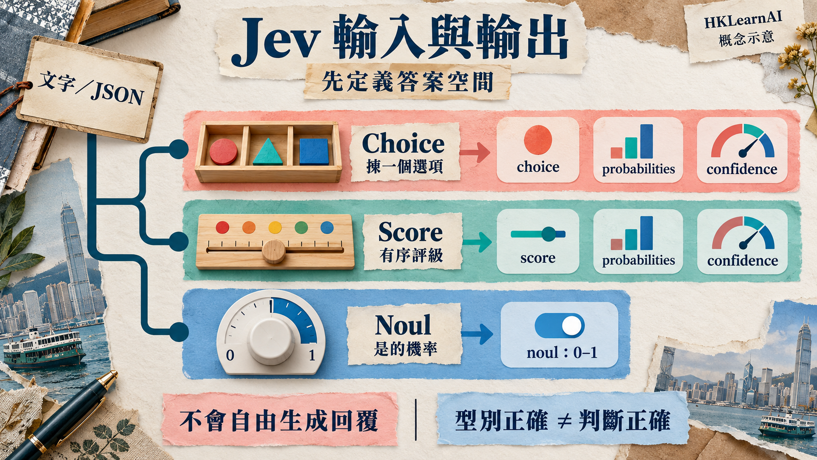 同一段輸入經不同有限問題判斷,再交程式組合